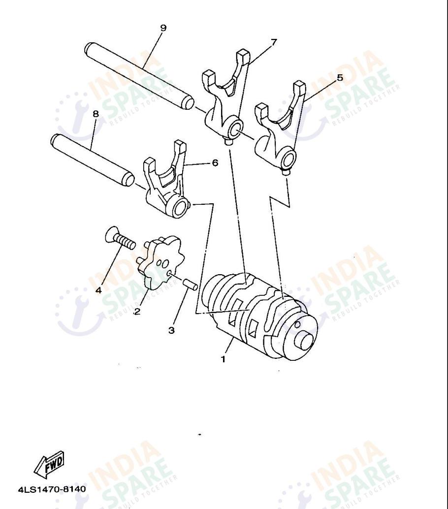 SHIFT CAM FORK